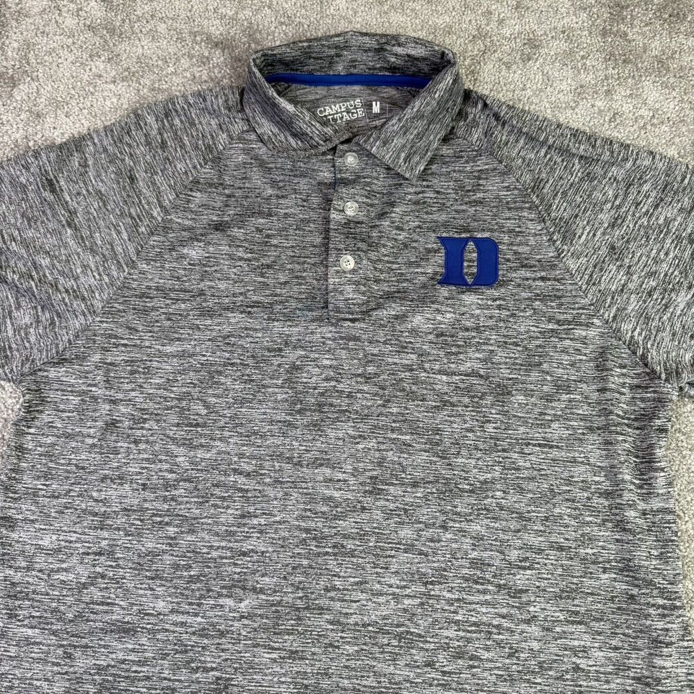Duke University Shirt Mens Medium Gray Campus Heritage School Sports Spirit